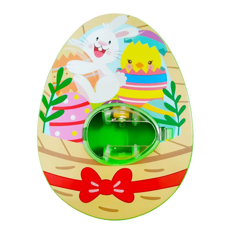 Easter Egg Decorating Kit – DIY Electric Rotating Machine with Lights, Music, and Painter Rabbit for Fun Egg Painting