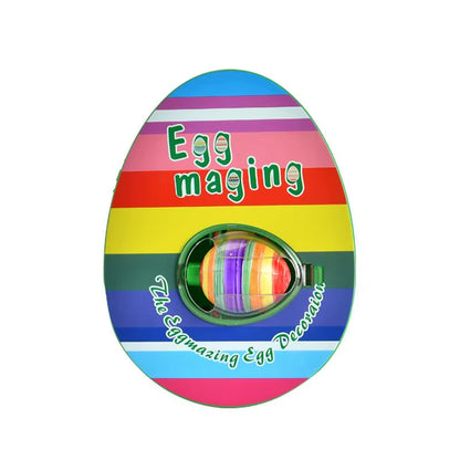 Easter Egg Decorating Kit – DIY Electric Rotating Machine with Lights, Music, and Painter Rabbit for Fun Egg Painting