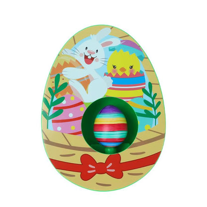 Easter Egg Decorating Kit – DIY Electric Rotating Machine with Lights, Music, and Painter Rabbit for Fun Egg Painting